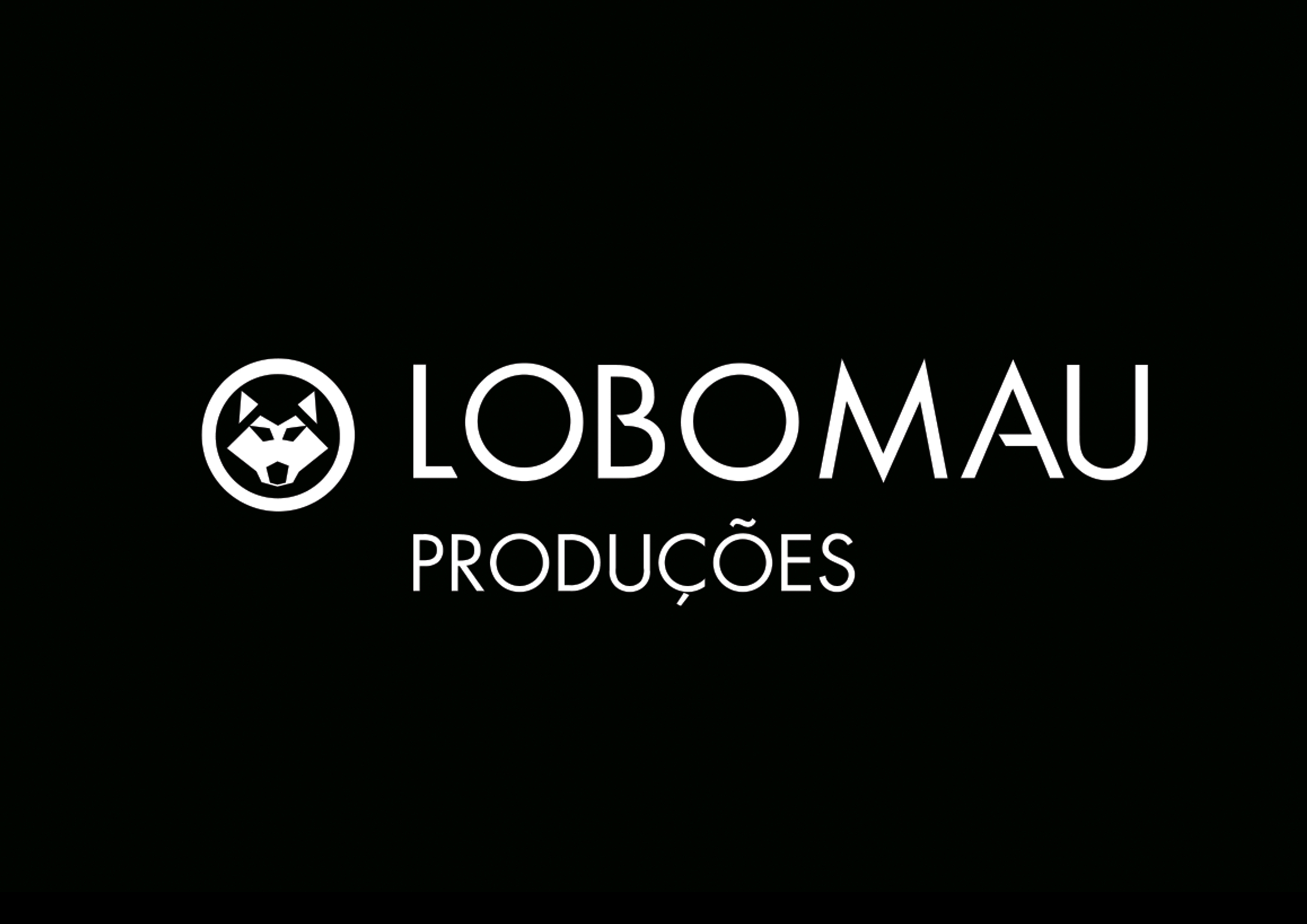 Logo LoboMau Produções